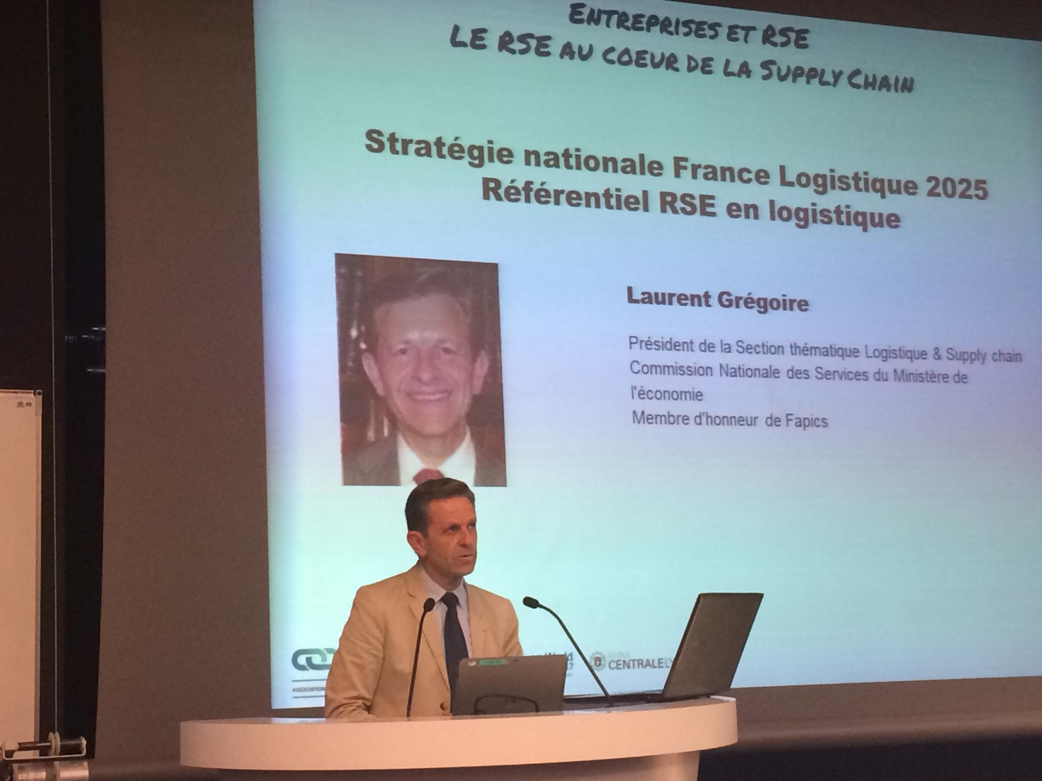 Laurent Gregoire Stratégie Logistique